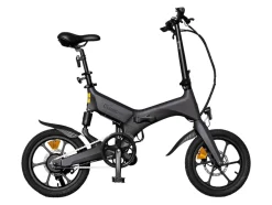 SachsenRAD E-Faltrad F12 Klapprad Ebike Elektrofahrrad Titansilber 16 Zoll