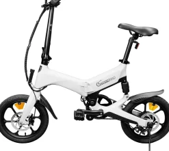 SachsenRAD E-Faltrad F12 Klapprad Ebike Elektrofahrrad Titansilber 16 Zoll