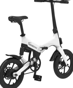 SachsenRAD E-Faltrad F12 Klapprad Ebike Elektrofahrrad Titansilber 16 Zoll