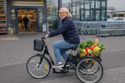 SachsenRAD E-Lastenrad T3A Trio II faltbar mit Alarmanlage