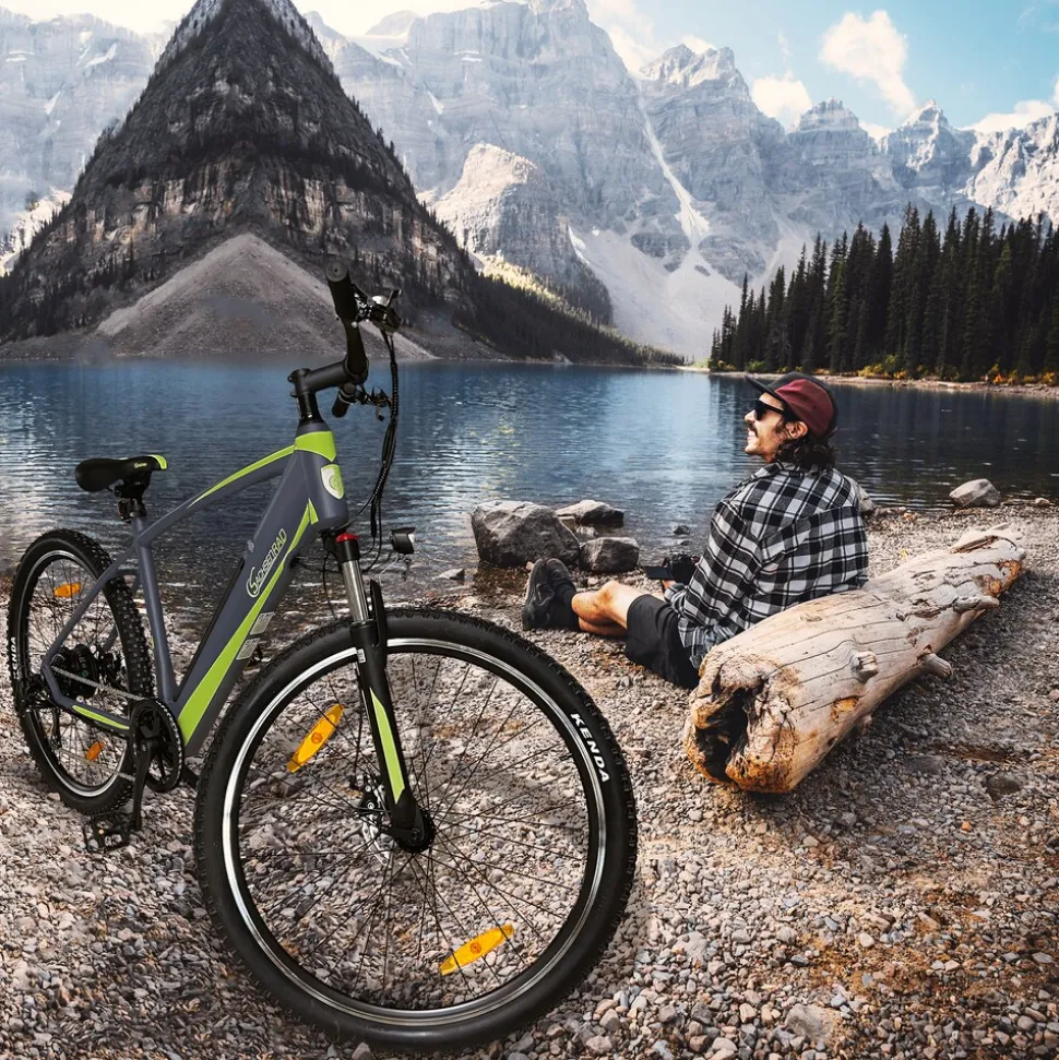 SachsenRAD E-Racing Mountain Bike R8 Flex III für On- und Offroad dunkelgrau 27.5 Zoll