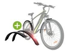 SachsenRAD E-Racing Mountain Bike R8 Flex III für On- und Offroad dunkelgrau 27.5 Zoll