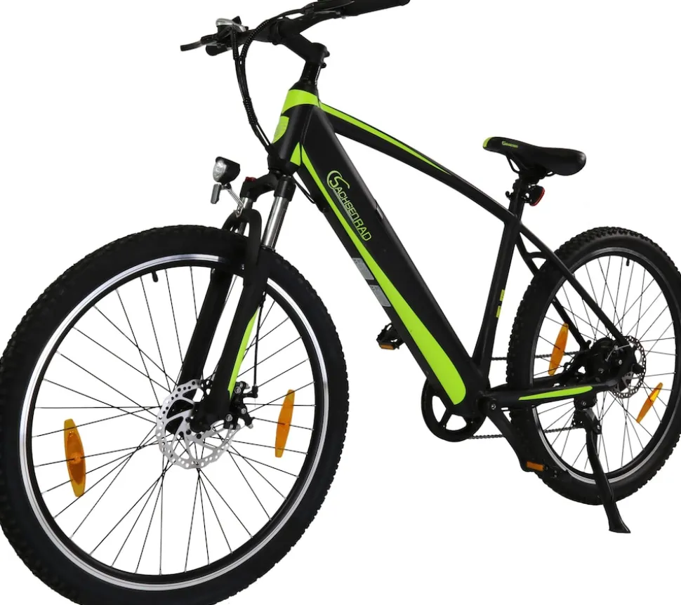 SachsenRAD E-Racing Mountain Bike R8 Flex III für On- und Offroad dunkelgrau 27.5 Zoll