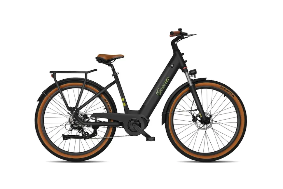SachsenRAD E-SUV CityBike C5 Centro mit Diebstahlsicherung schwarz