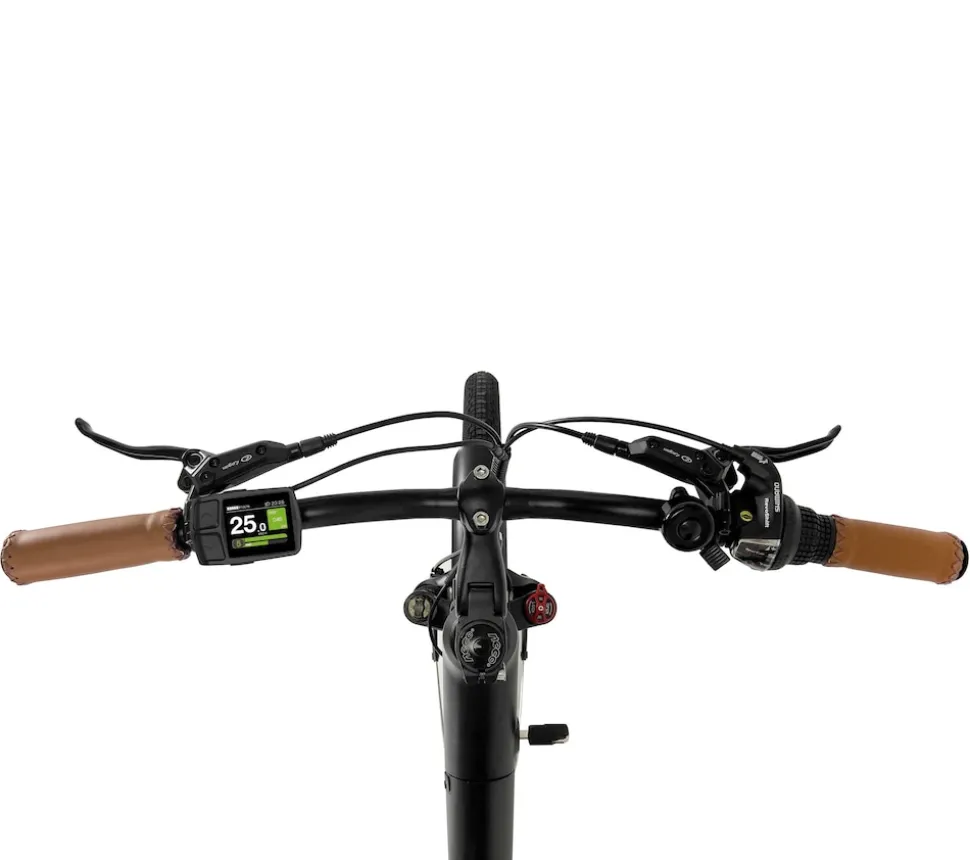 SachsenRAD E-SUV CityBike C5 Centro mit Diebstahlsicherung schwarz