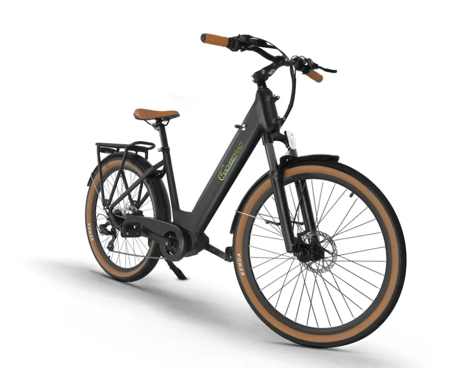 SachsenRAD E-SUV CityBike C5 Centro mit Diebstahlsicherung schwarz