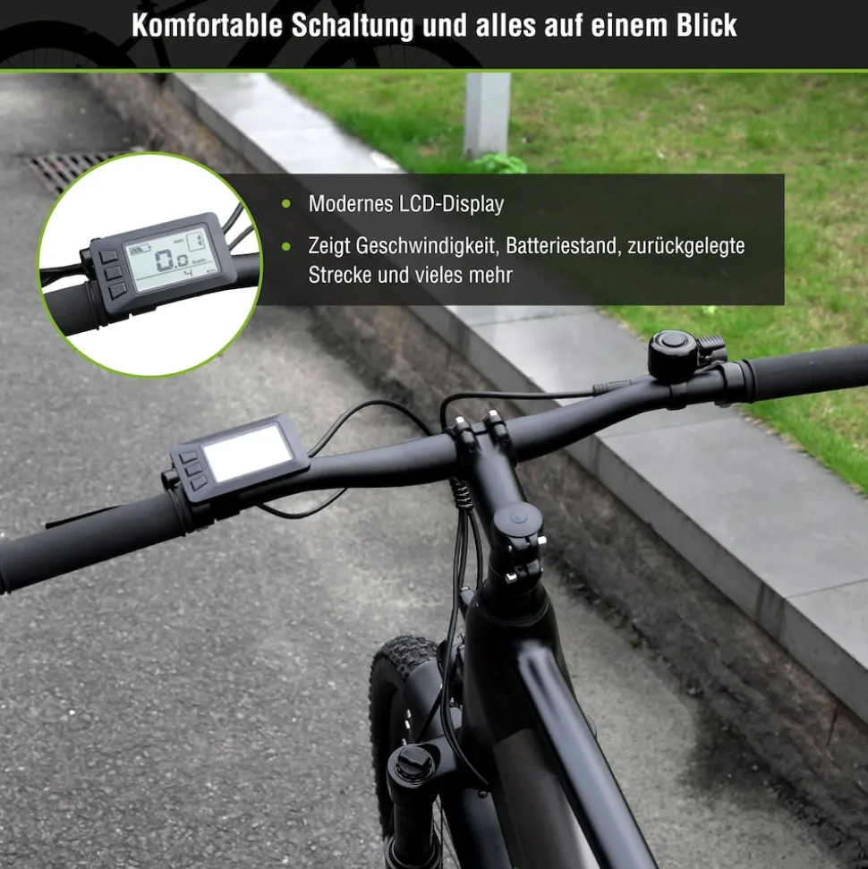 SachsenRAD E-Trekking Bike R8R Flex III für On- und Offroad schwarz