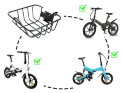 SachsenRAD Fahrradkorb F Pro für SachsenRAD F11 F12