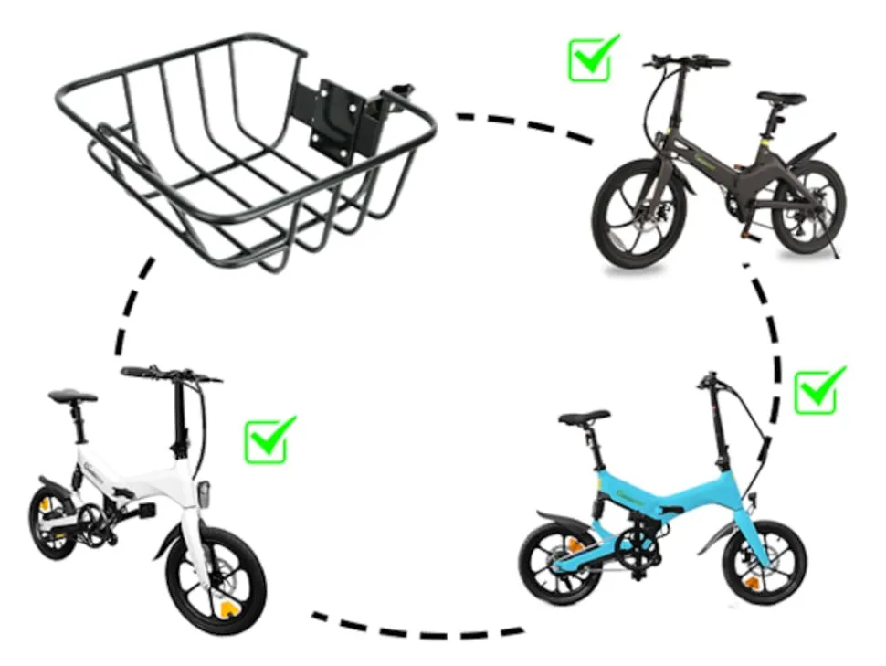 SachsenRAD Fahrradkorb F Pro für SachsenRAD F11 F12