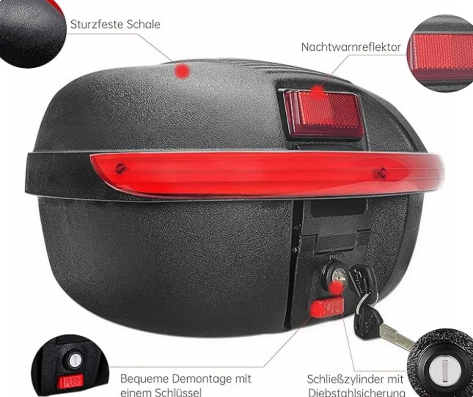 SachsenRAD Gepäckträger-Box Globus für C5 F6 C3T S8