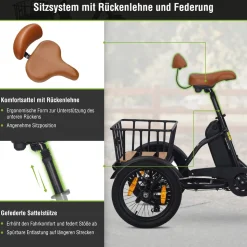 SachsenRAD T6S Comfort Air mit Alarmanlage