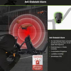 SachsenRAD T6S Comfort Air mit Alarmanlage