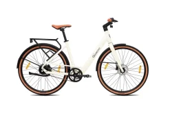 SachsenRAD Urban City E-Bike C3V Roma II in Mamorweiss mit Riemenantrieb