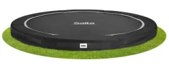 Salta Bodentrampolin Premium Ground Sports - rund - Ø251 cm - Schwarz