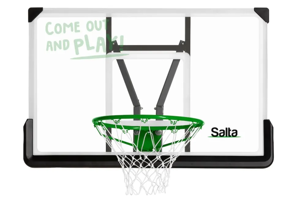 Salta Center Basketballbrett mit Korb 110x71x60 cm