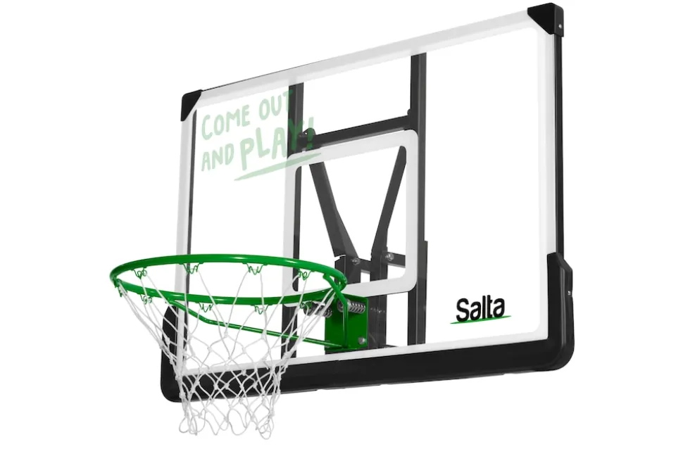 Salta Center Basketballbrett mit Korb 110x71x60 cm