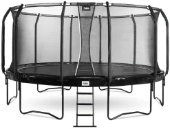 SALTA First Class Trampoline Ø ca. 251 cm rund schwarz - versch. Ausführungen