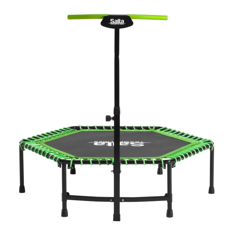 Salta Fitness - inklusive höhenverstellbaren Haltegriff - 140cm grün