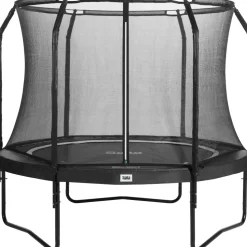 Salta Premium Black Edition - rund Ø213cm -Trampoline mit Sicherheitsnetz