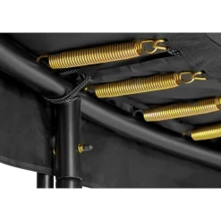 Salta Premium Black Edition - rund Ø213cm -Trampoline mit Sicherheitsnetz