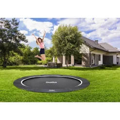 Salta Royal Baseground - rund - Ø251cm - 8,23ft - Schutzrand Schwarz