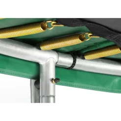 Salta Trampoline - Combo Set - Ø183cm - Trampoline mit Sicherheitsnetz - Schutzrand Farbe: grün