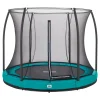 Salta Trampoline - Comfort Edition Ground - rund - Ø183cm - Schutzrand Grün