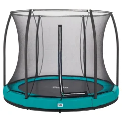 Salta Trampoline - Comfort Edition Ground - rund - Ø183cm - Schutzrand Grün