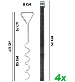 Salta Verankerungsset
