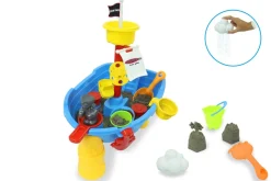 Sand- und Wasserspieltisch Pirat Jack 21 Teile