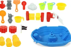 Sand- und Wasserspieltisch Pirat Jack 21 Teile