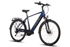 SAXONETTE Deluxe Sport Man 9 Gang Trekking E-Bike Scheibenbremsen