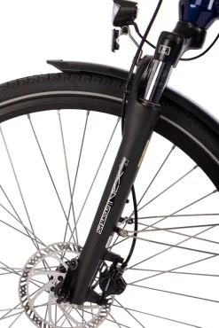 SAXONETTE Deluxe Sport Man 9 Gang Trekking E-Bike Scheibenbremsen