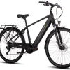 SAXONETTE Deluxe Sport Man 9 Gang Trekking E-Bike Scheibenbremsen