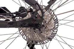 SAXONETTE Premium Sport E-Trekkingbike 10 Gang Scheibenbremse Federgabel Mittelmotor silber matt