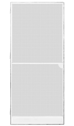 Schellenberg Fliegengittertür Premium, 120 x 240 cm, weiß