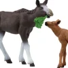 Schleich Elch Familie