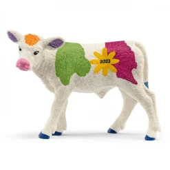 Schleich Farbenfrohes Frühlingskalb
