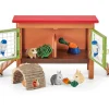 Schleich 72160 - Tierfiguren Farm World - Picknick mit kleinen Haustieren