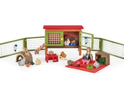 Schleich 72160 - Tierfiguren Farm World - Picknick mit kleinen Haustieren