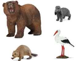 Schleich - Tierfiguren - wilde Tiere der Welt 14-teilig