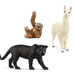 Schleich - Tierfiguren - wilde Tiere der Welt 11-teilig Set Spielzeug Figuren Tierfiguren
