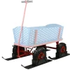 Schneekufen für den Holzbollerwagen "Beachtrekker Style"