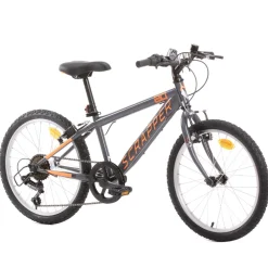 Scrapper MTB20 Kinderfahrrad 20 Zoll Mountainbike Größe 120-135 cm Fahrrad ab ca. 6 Jahre Kinderrad mit 6 Gängen