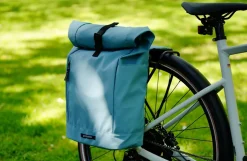 Seitenpacktasche/Rucksack, Volumen: 16 Liter, Wasserdicht, mit Rucksackfunktion, Maße: 29 x 40 x 14 cm (BxHxT), Farbe: blau