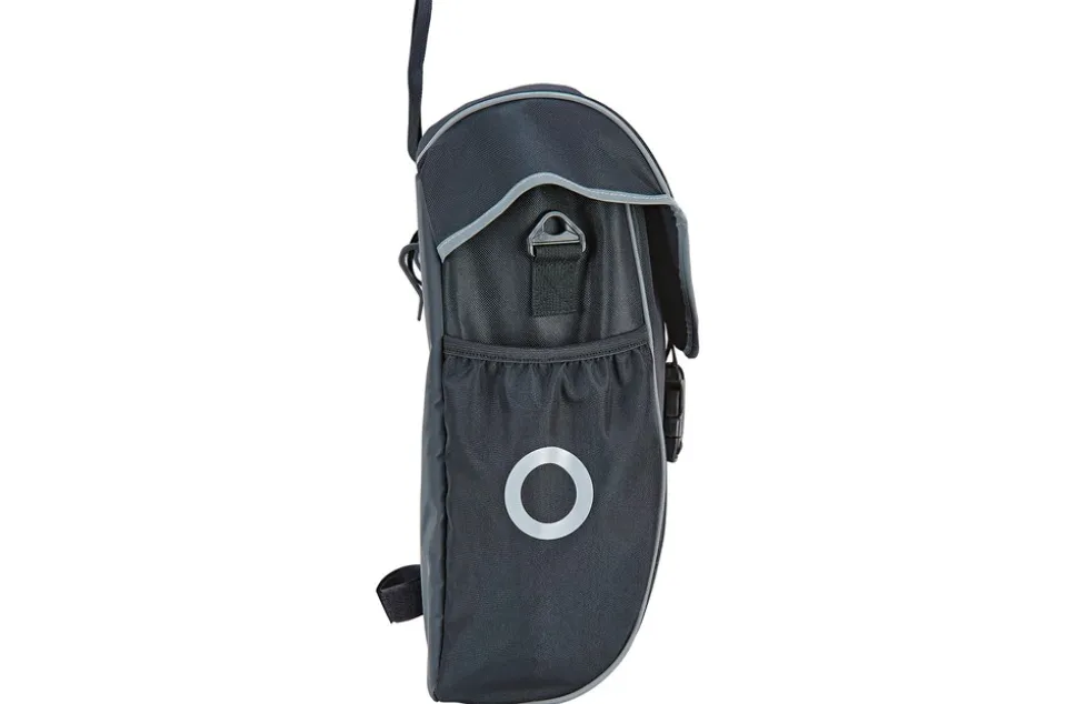 Seitenpacktasche, Volumen 20L, wasserabweisend, mit Reflex u. innenliegenden Fächern 34,5x15x34,5