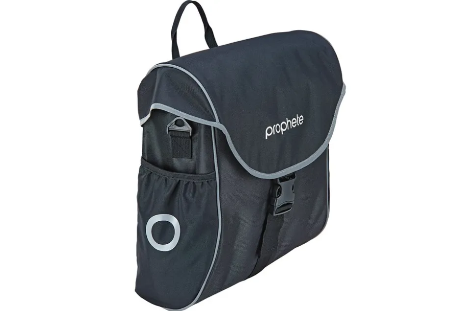 Seitenpacktasche, Volumen 20L, wasserabweisend, mit Reflex u. innenliegenden Fächern 34,5x15x34,5