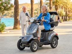 Seniorenmobil P4000, Blei-Akku, 25 km/h, 1000 Watt, Grau