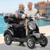 Seniorenmobil P4000, Blei-Akku, 25 km/h, 1000 Watt, Schwarz
