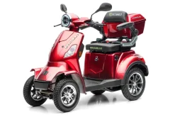 Seniorenmobil P4000, Lithium-Akku, 25 km/h, 1000 Watt, Rot